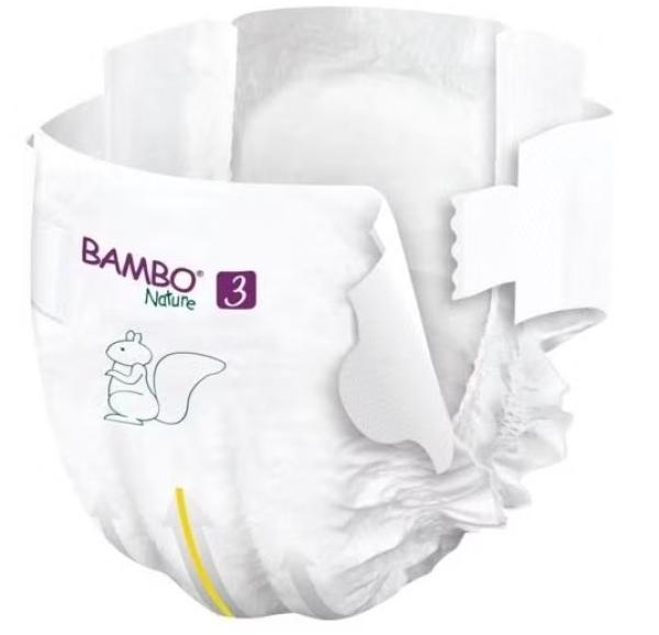 Bambo Nature Babywindel S Gr. 3, 4 - 8 kg, 28 Stk.